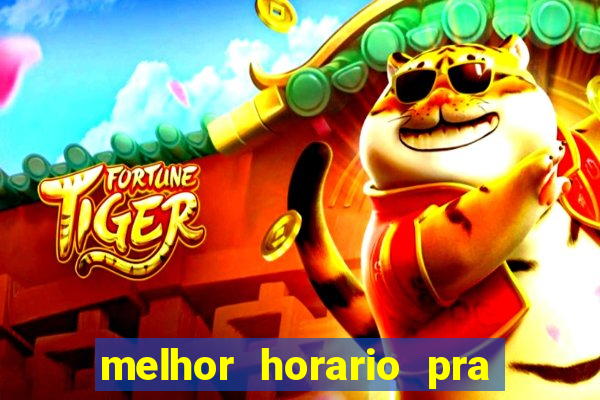 melhor horario pra jogar fortune rabbit